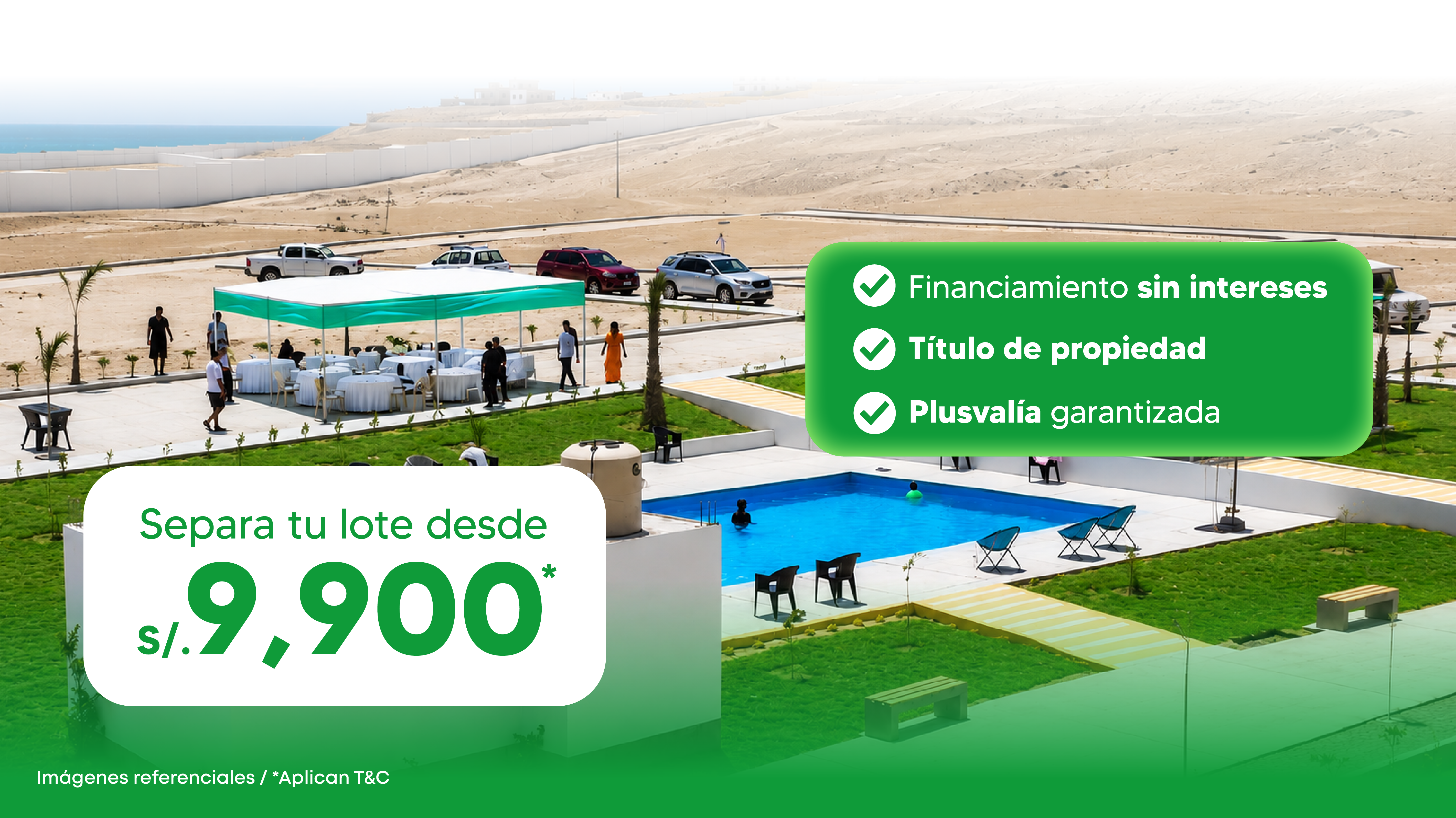 Promocion Svaasthy - separa tu lote desde S/ 9,900